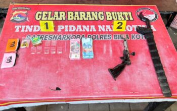 IRT di Asakota Ditangkap Tim Satresnarkoba Polres Bima Kota, 5 Paket Sabu Diamankan