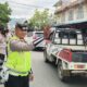 Polres Bima Kota Intensifkan Strong Point Sore, Antisipasi Kemacetan Jelang Berbuka