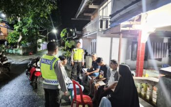 Patroli Dialogis Ramadhan, Polsek Seteluk Ajak Warga Jaga Stabilitas Wilayah