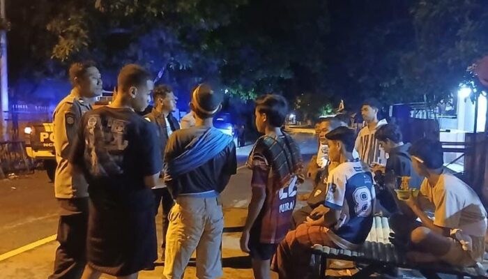 Patroli Blue Light Polsek Rasanae Barat, Antisipasi Potensi Gangguan Kamtibmas Selama Ramadhan