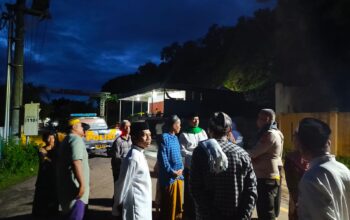 Polsek Sape Laksanakan Patroli Subuh, Berikan Kenyamanan dan Amankan Petasan dari Remaja