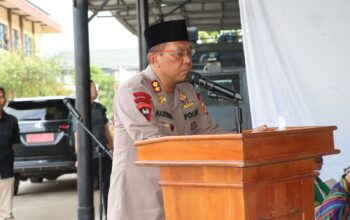 Pada Lurah dan Kades Wilkum Polres Bima Kota, AKBP Hariyanto Ajak Bersinergi Perangi Bahaya Laten Narkoba