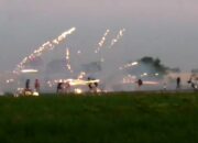 Ganggu Ibadah Tarawih, Perang Mercon di Lapangan Nasional Selong Dibubarkan Polisi