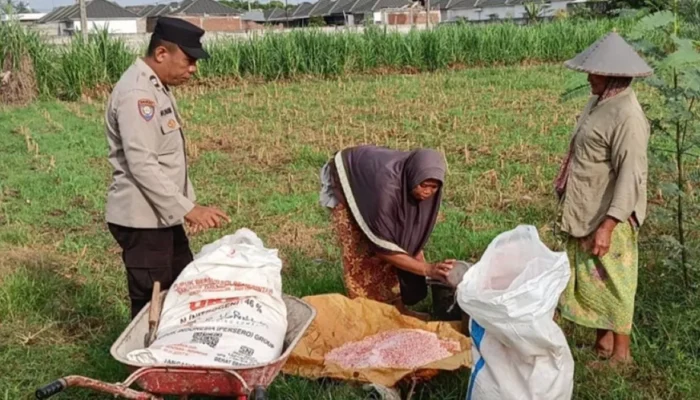 Polsek Labuapi Kawal Ketahanan Pangan di Karang Bongkot