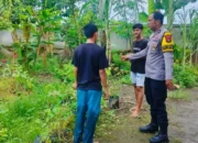 Wujudkan Visi Presiden Prabowo, Polsek Labuapi Ajak Pemuda Desa Sulap Kebun Kosong Jadi Produktif
