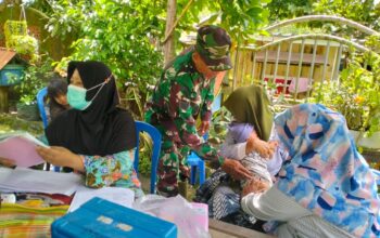 ‎Kepedulian Babinsa Menguatkan Layanan Kesehatan Warga di Bulan Ramadan