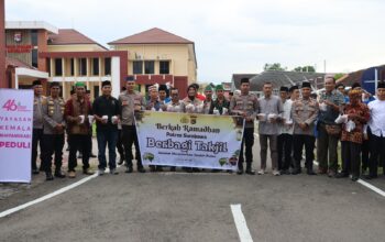 Pererat Sinergitas, Polres Sumbawa Gelar Buka Puasa Bersama Media, OKP, dan Elemen Masyarakat