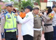 Sambut Hari Raya Idul Fitri, Kapolres Sumbawa Pimpin Apel Gelar Pasukan Ops Ketupat Rinjani 2026