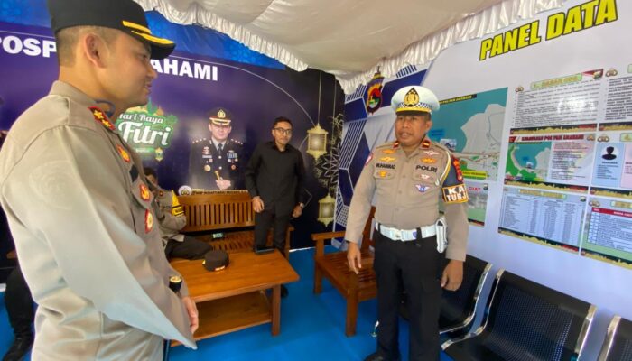 Pastikan Kesiapsiagaan Personel, Kapolres Bima Kota Kunjungi 3 Pos Ops Ketupat Rinjani 2026