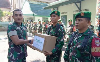 Dandim 1606 Mataram Bagikan Bingkisan Lebaran 1447 H dan Nyepi Tahun Baru Saka 1948
