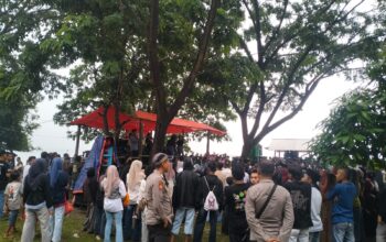 Polsek Langgudu Amankan Hiburan Orgen Tunggal di Pantai Wadu Baba, Perayaan Idul Fitri Berlangsung Aman