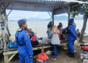 Wisata Aman Saat Libur Lebaran, Satpolairud Polres Bima Kabupaten Gelar Patroli Pengamanan Wisata di Pantai Kalaki