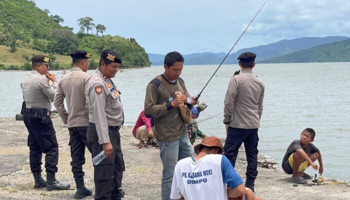 Pastikan Keamanan Wisatawan, Polres Dompu Gelar Patroli Intensif di Tiga Pantai