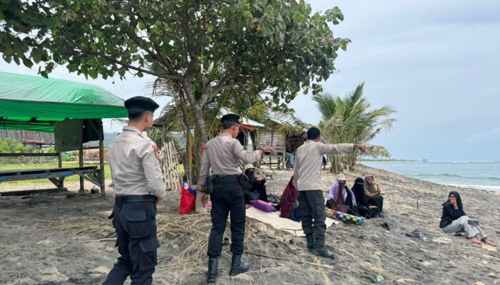 Pastikan Keamanan Wisatawan, Polres Dompu Gelar Patroli Intensif di Tiga Pantai