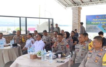 Polres Bima Kota Ikuti Zoom Meeting Anev Kapolri, Pastikan Keamanan Objek Wisata Terpantau