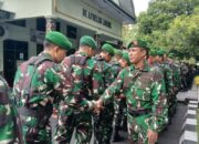 Kasdim Mataram Pimpin Apel dan Halal Bihalal Hangat