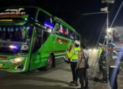 Pos PAM Tente Patroli Antisipasi Kepadatan Arus lalulintas dan Cegah Potensi Guankamtibmas di Terminal Tente