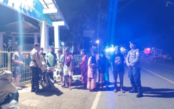 Patroli Blue Light Polsek Wawo Intensifkan Harkamtibmas, Sasar Pemuda dan Titik Rawan