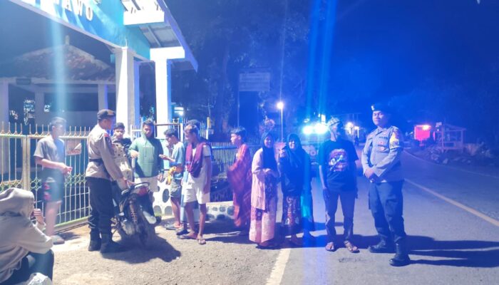Patroli Blue Light Polsek Wawo Intensifkan Harkamtibmas, Sasar Pemuda dan Titik Rawan