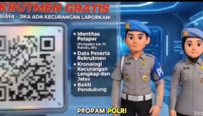 Cegah Kecurangan Rekrutmen Polri, Propam Polda NTB Hadirkan Barcode Pengaduan Online