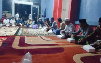 Zikir Bersama, Bhabinkamtibmas dan Camat Alas Doakan Petugas Damkar yang Gugur Saat Tugas