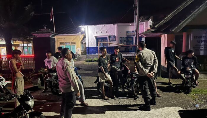 Polsek Sambelia Gencarkan Patroli Malam, Antisipasi 3C dan Balap Liar