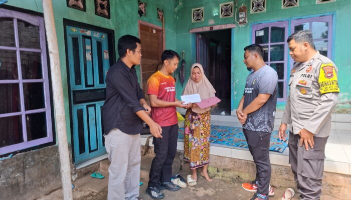 Bhabinkamtibmas Desa Kesik Tinjau Lahan Ketahanan Pangan Bergizi Warga di Masbagik