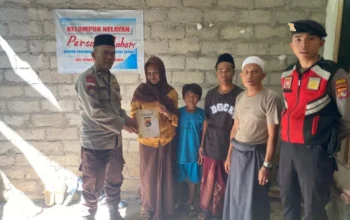 Wujud Kepedulian Polri, Kapolres Lombok Barat Salurkan Bantuan Sosial bagi Anak Yatim di Gili Gede Indah