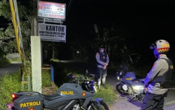 Jaga Keamanan Pemukiman, Patroli Perintis Presisi Polres Lombok Barat Sisir Wilayah Lembar