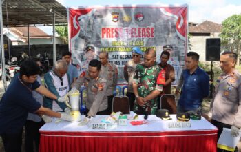 Polisi Musnahkan Hampir 1 Kg Sabu di Polres Lombok Timur, Nilai Capai Rp1 Miliar