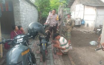 habinkamtibmas Ijobalit Aktif Sambangi Warga, Sampaikan Himbauan Kamtibmas