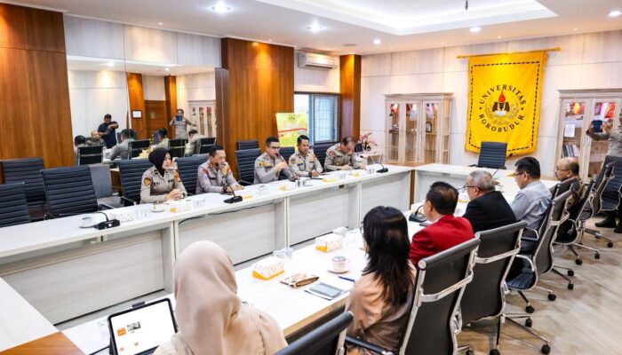 Polri–Universitas Borobudur Perkuat Kolaborasi, Akselerasi Transformasi Pendidikan melalui Pusat Studi Kepolisian