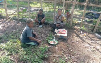 BHABINKAMTIBMAS Desa Kotaraja Laksanakan Silaturahmi dengan Masyarakat di Lingkuk Marang