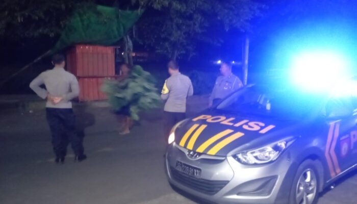 Polsek Masbagik Intensifkan Patroli Malam, Antisipasi Balap Liar dan Gangguan Kamtibmas