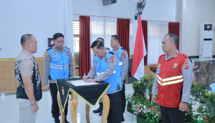 Kapolda NTB Pimpin Penandatanganan Pakta Integritas Seleksi Penerimaan Polri 2026