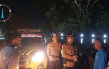 Patroli Blue Light Polres Bima Kota, Persempit Ruang Gerak Pelaku Kejahatan di Malam Hari