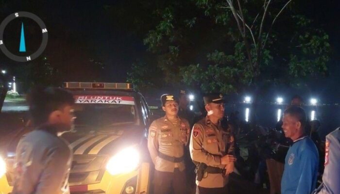 Patroli Blue Light Polres Bima Kota, Persempit Ruang Gerak Pelaku Kejahatan di Malam Hari
