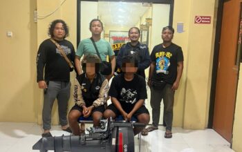 Polres Lombok Utara Ungkap Pencurian Mesin Boat, Dua Pelaku dan Penadah Diamankan