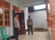 Pastikan Umat Kristiani Beribadah Dengan Nyaman, Polsek Donggo Laksanakan Pengamanan di Area Gereja Yohanes Maria Manney dan Gereja Katolik Santo Paulus.