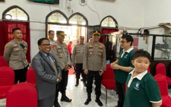 Kapolres Bima Kota Tinjau Pengamanan Perayaan Paskah, Pastikan Ibadah Aman dan Lancar