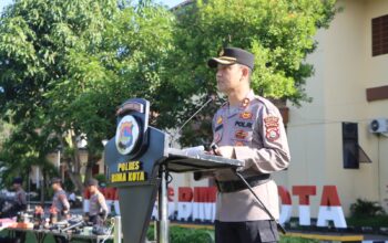 Apel Kontingensi Aman Nusa I Rinjani 2026, Kapolres Bima Kota Tekankan Kewaspadaan dan Deteksi Dini