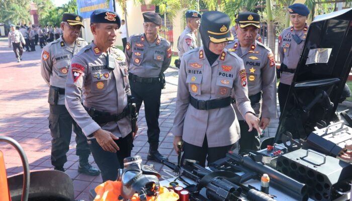 Antisipasi Konflik Sosial, Polres Sumbawa Gelar Apel Pasukan Aman Nusa I Rinjani – 2026