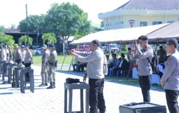 Kapolda NTB Hadiri Latihan Menembak Personel Resnarkoba, Tekankan Penggunaan Senpi Sesuai SOP
