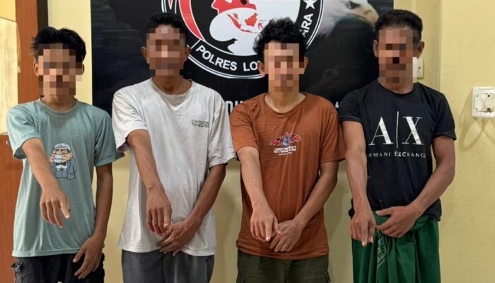 Satuan Reserse Narkoba Polres Lombok Utara ungkap kasus peredaran gelap narkotika jenis sabu seberat total 55,75 gram dari tiga lokasi berbeda, dengan mengamankan empat orang terduga pelaku.