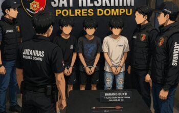 Tim Jatanras Polres Dompu Ungkap Kasus Penganiayaan Menggunakan Busur Panah, Tiga Pelaku Diamankan Kurang dari 24 Jam