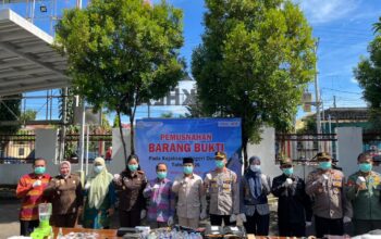 PEMUSNAHAN BARANG BUKTI DI KEJAKSAAN NEGERI DOMPU, WUJUD KOMITMEN PENEGAKAN HUKUM YANG TRANSPARAN