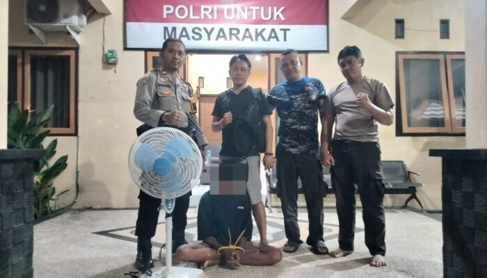 Polsek Labuan Badas Ringkus Pencuri Inventaris Sekolah, Keluarga Pelaku Turut Bantu Polisi