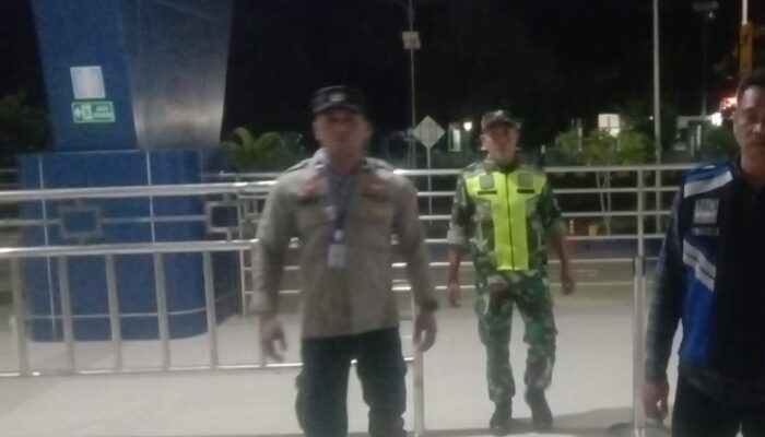 Mencegah Kerawanan Kamtibmas Malam Hari di Area Bandara SMS Bima Polsek KP3 Masifkan Patroli