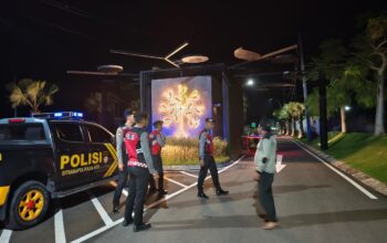Patroli Kota Presisi Polda NTB Sasar Pertokoan dan Permukiman di Cakranegara