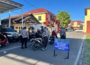 Tingkatkan Kedisiplinan Personel, Si Propam Polres Sumbawa Gelar Gaktibplin dan Razia Judi Online